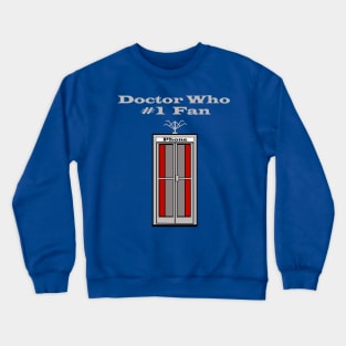 Number 1 Doctor Who Fan Crewneck Sweatshirt